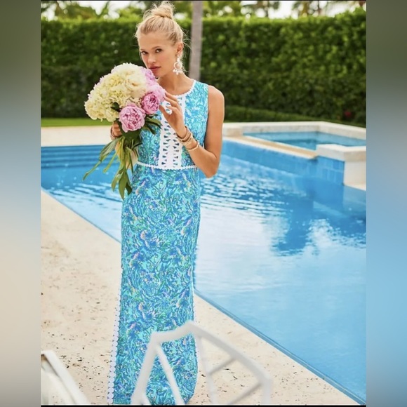 Maxi Lilly Pulitzer NWT Dress - Picture 1 of 4